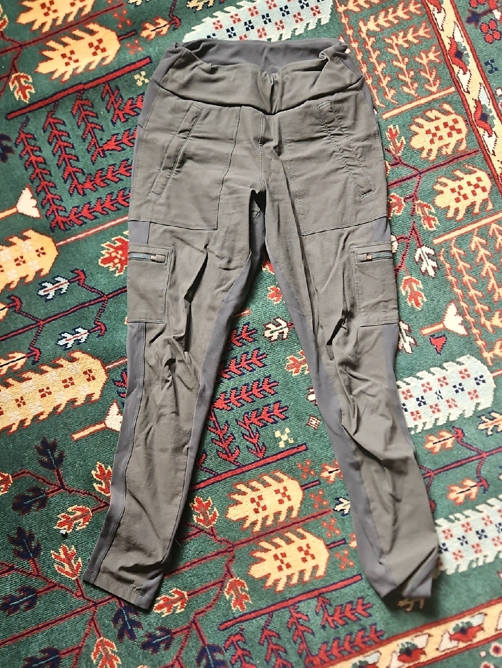 Athleta Headlands Hybrid Cargo Pants In Olive